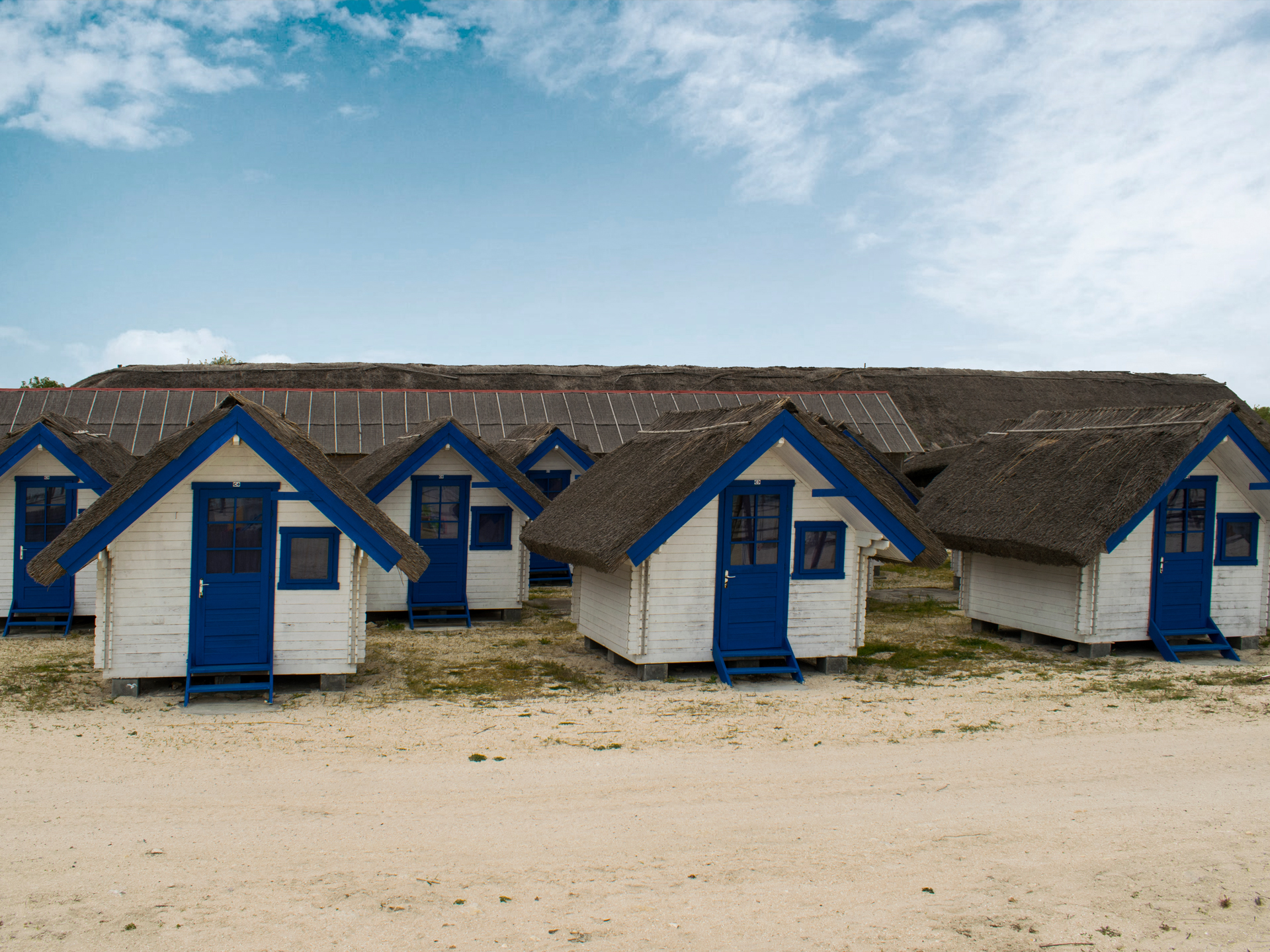 beach bungallows at gura portitei